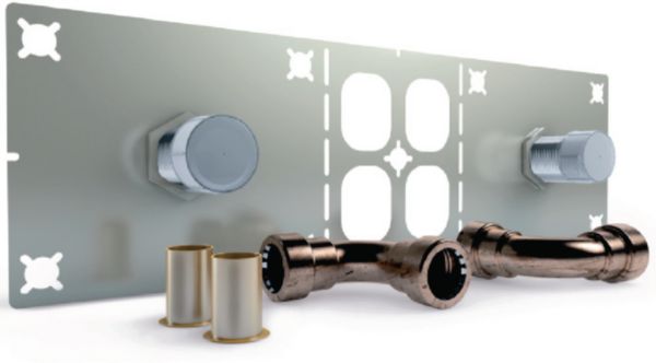 Kit de fixation de robinetterie sur cloison M 16-3/4 Comaplak réf P77781634