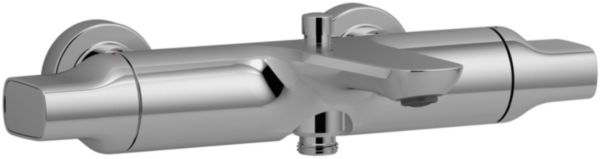 Mitigeur Aleo thermostatique bain-douche mur chromé réf. E72286-CP