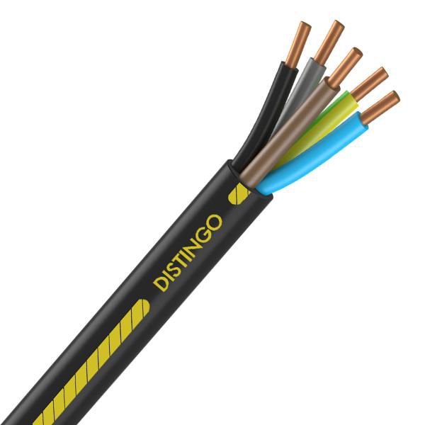 Câble rigide U-1000 R2V 5G2,5 - couronne de 50 mètres