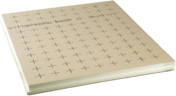 Panneau TMS polyuréthane pour isolation sous chape ou dallage - Rainé Bouveté 4 Côtés - 1200x1000mm, Ep.48mm - R=2,20 - 00098537-RB4C-CAL048