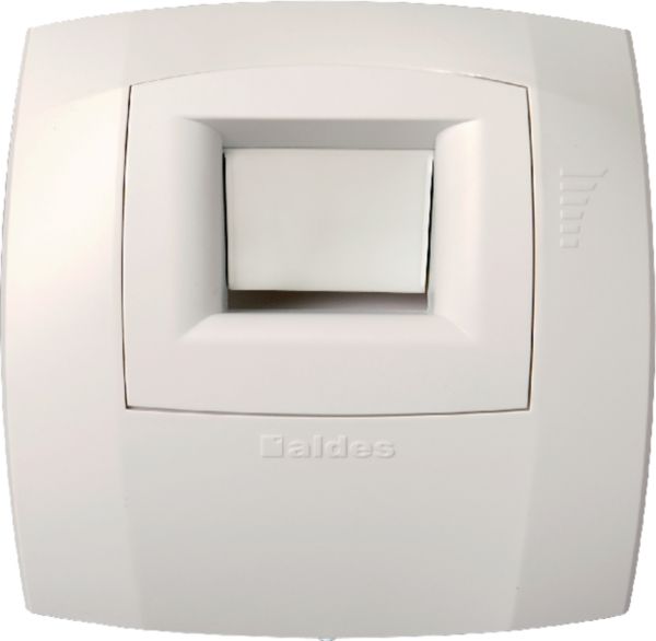 Image principale de Bouche hygroréglable wc W13 Bahia Curve S - 5-30 m3/h - diamètre 125 mm - cordelette - blanc Réf. 11015472