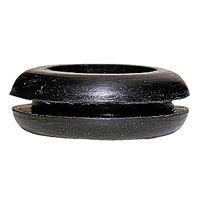 Passe-fil PVC noir pour fil diamètre maxi 6 diamètre perçage 10 Ref.098091