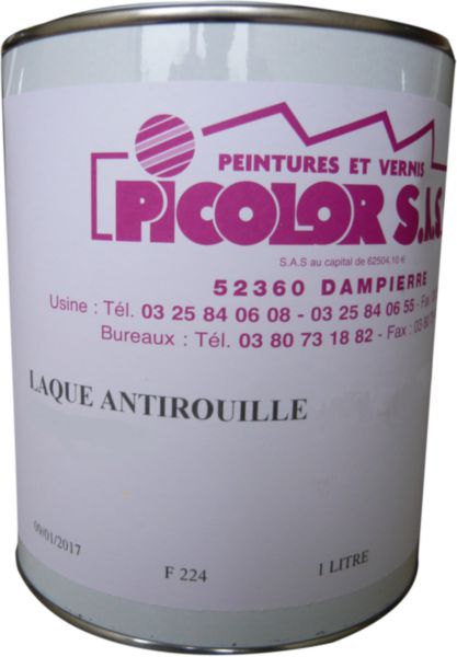 Laque antirouille Blanc Pot 1 L