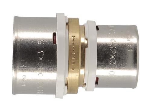 Manchon à sertir réduit Fluxo laiton diamètre 40x32mm réf. FLM4032