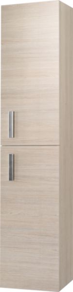 Colonne 2 portes réversibles, 30 cm Alterna Concerto Bois clair