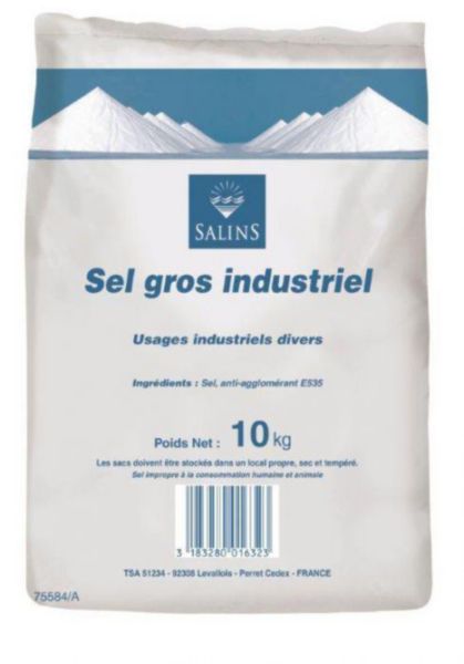 Sel gros déneigement sac de 25 kg Réf. 111470