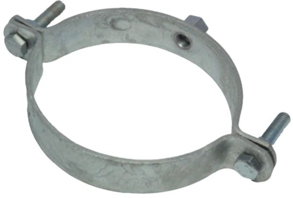 Collier descente 2 boulons plat galva taraude 135-8 166E8135