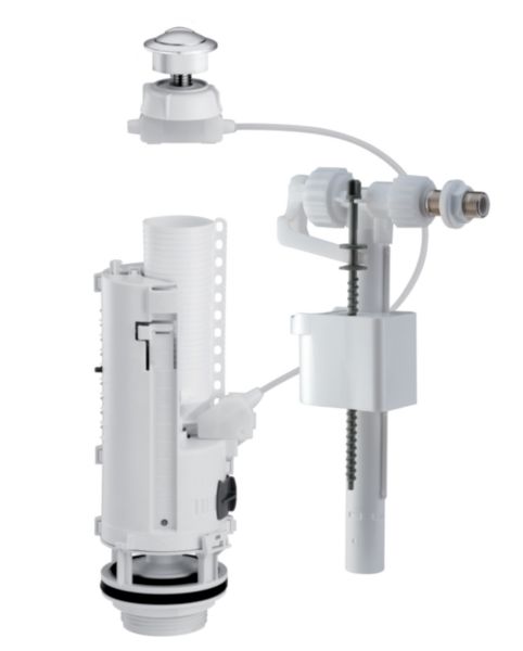 Mécanisme à poussoir double volume OPTIMA 50 / 95 L réf. 37960110