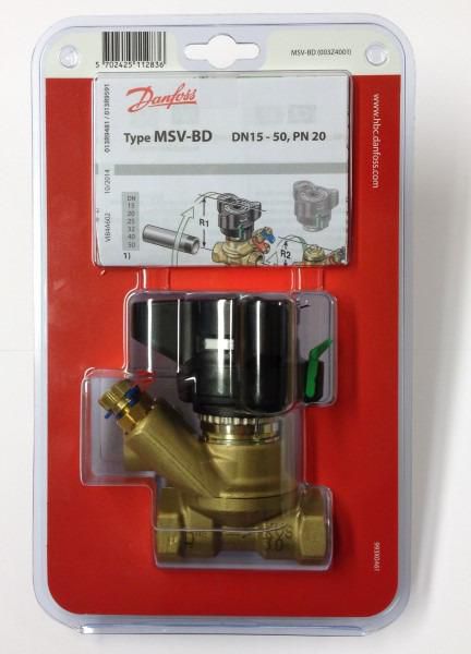 Vanne d'équilibrage MSV-BD DN 32 taraudée 003Z4004