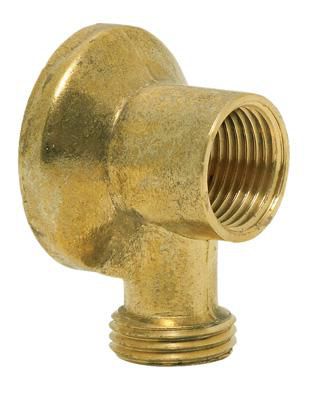 Applique monobloc sans écrou diamètre 20x27 laiton brossée Réf 136758