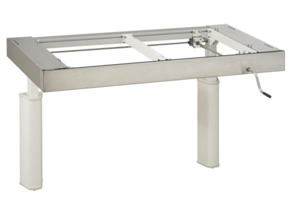 Console réglable KHK avec évier à poser EPAH PMR 1 cuve 1200