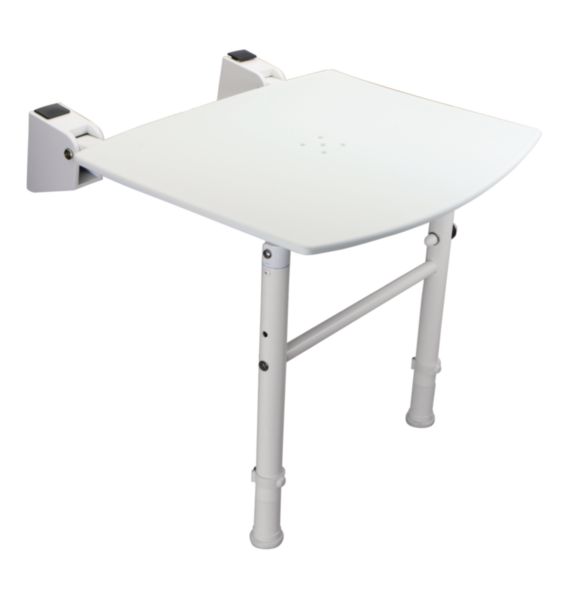 Siege de douche avec pied sans dosseret réf. 60480