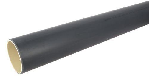 Tube isophonique à bouts chanfreinés PVC FRIAPHON diamètre 110 longueur : 2.60 m Réf. GPIPE1126