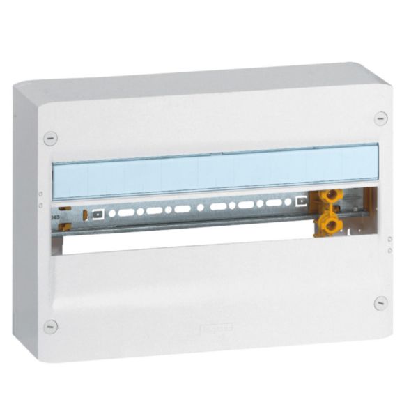 Coffret Drivia 18 modules 1 rangée IP30 IK05 Blanc RAL 9003 Ref.401221
