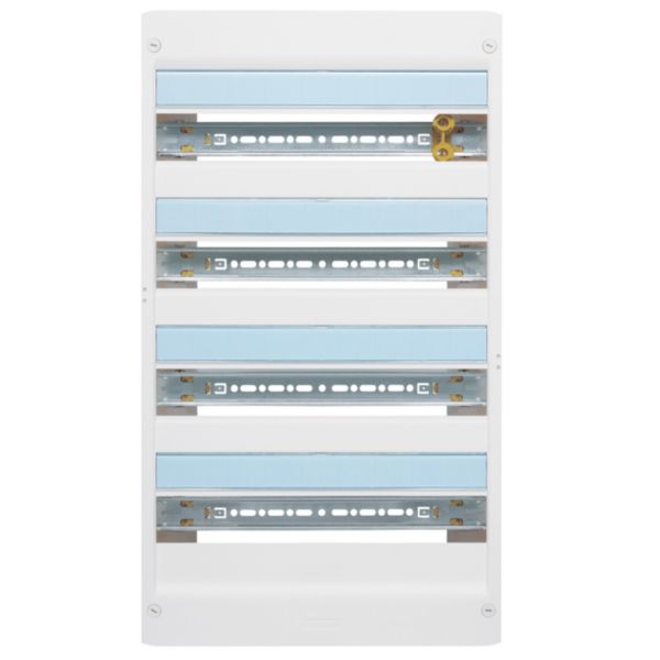 Coffret Drivia 18 modules 4 rangées IP30 IK05 Blanc RAL 9003 Ref.401224