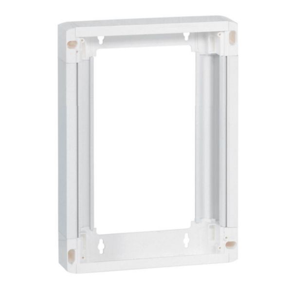 Rehausse pour coffret Drivia 13 modules 2 rangées Blanc RAL 9003 Ref.401372