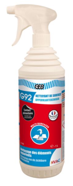 Image principale de G92 nettoyant de surface pulvérisateur 1 litre
