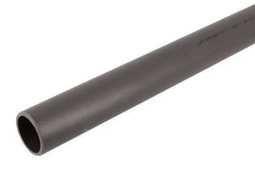 Tube PVC HTA PN16, diamètre 50, chanfreiné aux 2 extrémités, longeur : 3 mètres Réf.THT5016