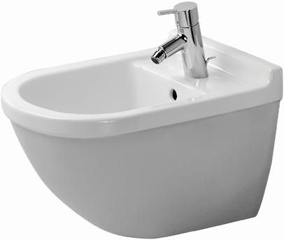 Bidet suspendu starck 3 blanc réf. 2280150000