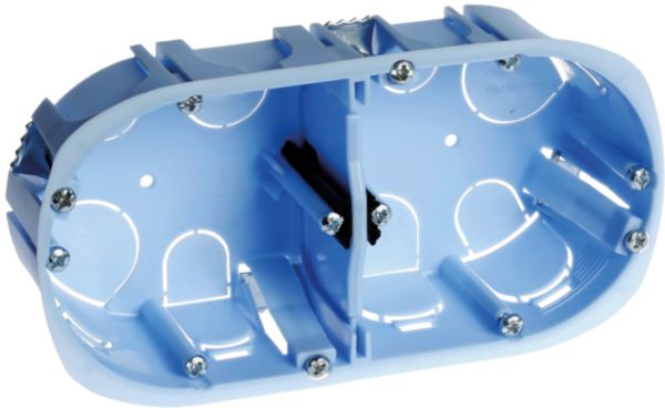 Boite pl double d67 entraxe 71 P.50 mm h/v xl Réf. 52045
