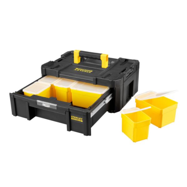 Mallette 6 casiers Prostack Fatmax 9,5 litres Réf. FMST1-71968
