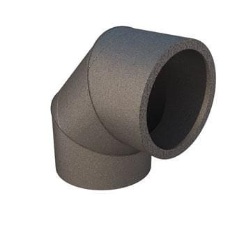 Image principale de Coude 90° isolé Aerfoam diamètre 160mm. 188225