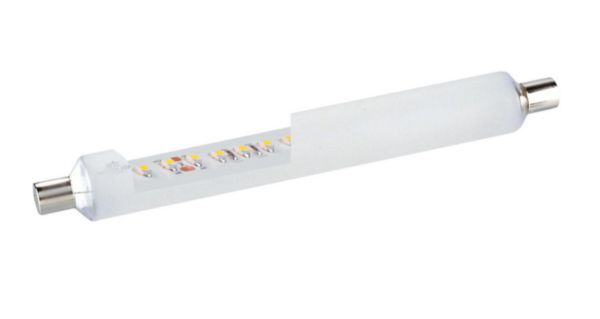 Lampe linolite S19 38x309mm LED 7,2W 2700K 650 lumens 20000H flicker free Cl.Energ ErP2021 = F Réf. 2943