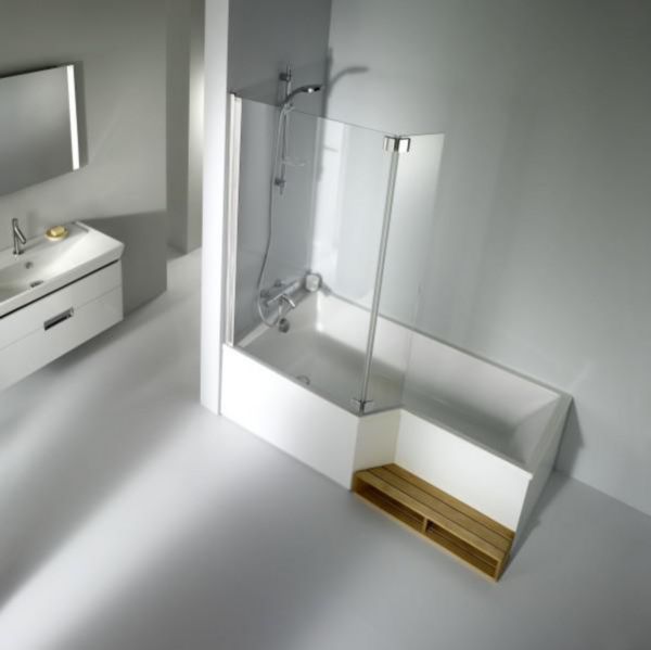 Marchepied bain-douche Néo 180 Blanc Réf. E6D00500