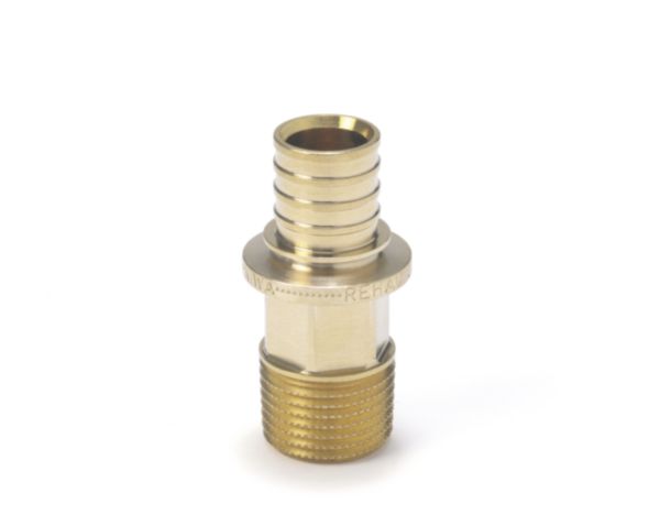 Raccord droit diamètre 40-33x42 mâle en laiton Réf 11691111001