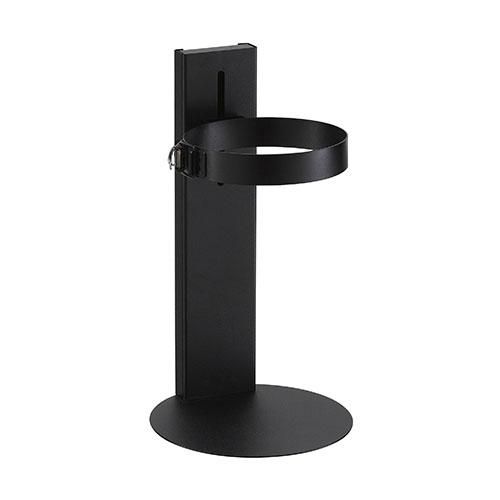 Image principale de Maintien au sol réglable PGI réglable de 13 à 22 cm, diamètre 80 / 130 mm, noir graphite (RAL 9030) MSR 80 / 130 PGI Réf. 37080709/9030