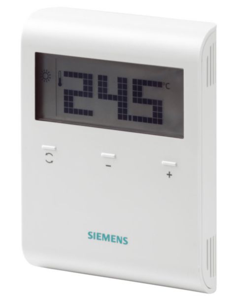 Thermostat d'ambiance sans programmation alimentation à pile RD D 100.1 / réf. S55770-T276