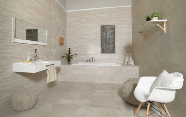 Faïence Keraben Naturel bone naturel 30x90cm Réf. K43PG001