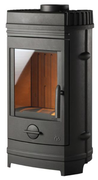 Poêle à bois CHATEL fonte anthracite 8 kW Réf. 6137-44