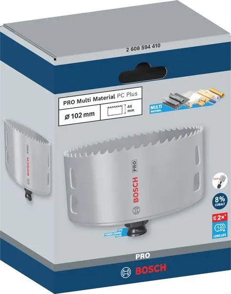 SCIE TREPAN PRO PC + 102MM BOSCH 2608594410
