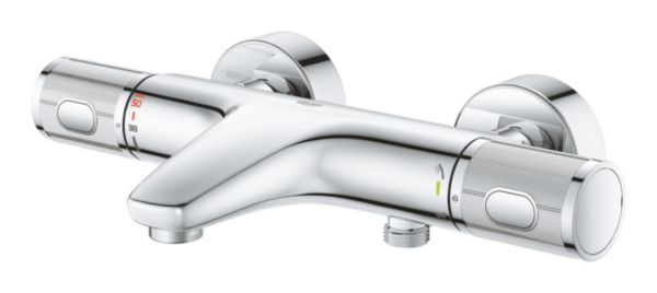 Mitigeur thermostatique Bain / Douche 1/2 Grohtherm 1000 Performance Chromé GROHE 34833000