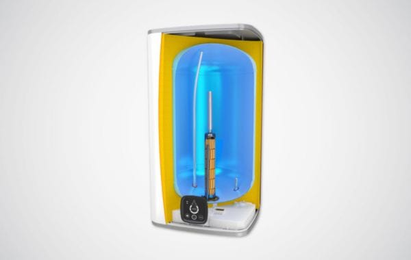 Image principale de Chauffe-eau électrique Linéo plat multiposition connecté blanc 65L Réf 157207