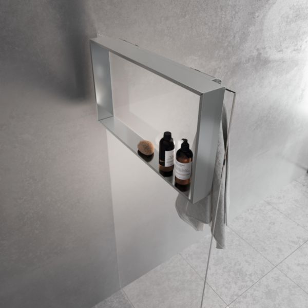 Porte-objets 40x70 silver Réf. R90AKFPO4070-B