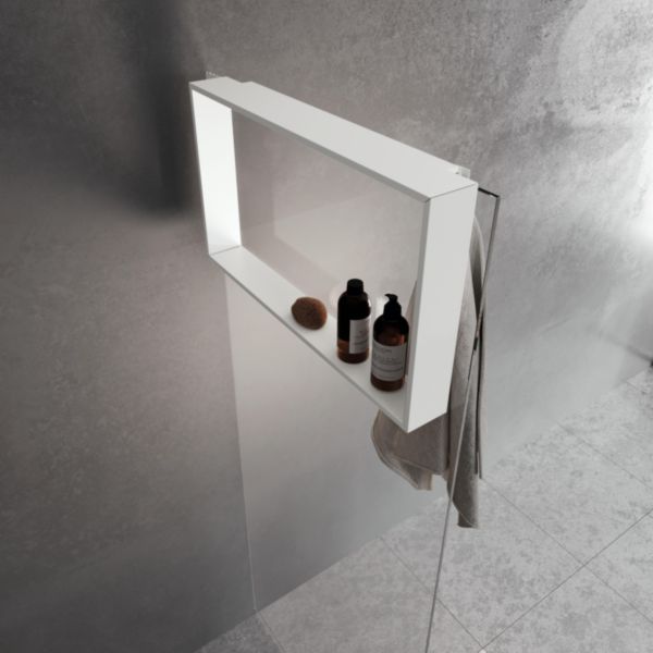 Porte-objets 40x70 blanc mat Réf. R90AKFPO4070-U