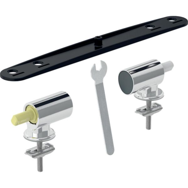 Kit de charnières pour abattant WC QuickRelease mécanique Réf. 244.202.00.1