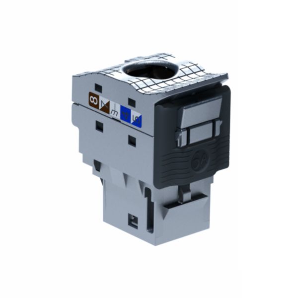 Connecteur LCS³ RJ45 Keystone catégorie 6A STP pour panneaux de brassage (Boîte de 24) Réf. 632905