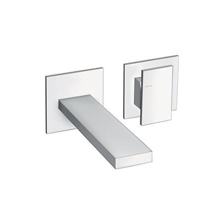 Mitigeur Lavabo mural TABULA 2 Trous Saillie 18 Cm Chrome Réf. TA25751