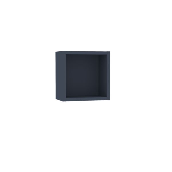 Niche haute Alterna PLENITUDE bleu indigo H30 cm L30 cm P18 cm