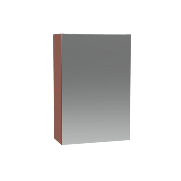 Armoire de toilette Alterna PLENITUDE terracotta H60 cm L40 cm P19 cm 1 porte version droite