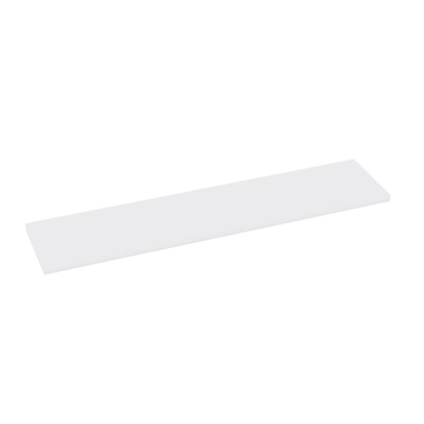 Tablette haute Alterna PLENITUDE blanc brillant L90 cm P20 cm