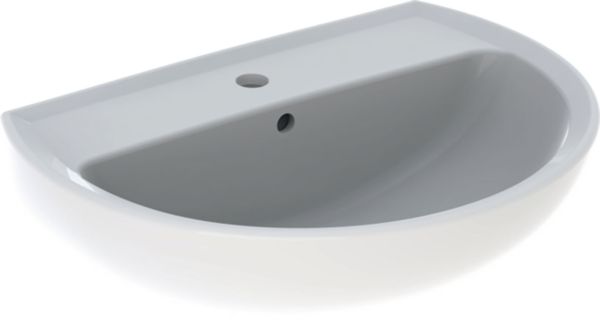 Lavabo Bastia pour équerres de montage largeur 60cm profondeur 45,5cm blanc Réf. 501.606.00.1