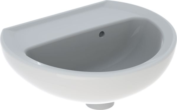 Lave-mains Bastia largeur 40cm profondeur 33cm sans trou de robinetterie blanc Réf. 501.612.00.3