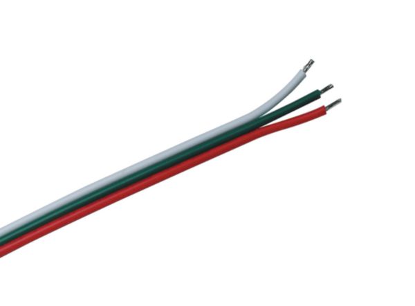 Câble LINK 1m 16AWG 3x1,3mm² compatible avec bandeaux LED IP20 sur-mesure TW et SPI Réf. 2203