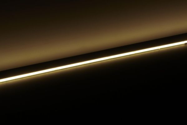 Pack bandeau Led 5m ELECTRE COB IP20, blanc 3000K, IRC>90, SDCM3, 8W/m, 854lm/m 107lm/W, 320LED/m, 180°, 24VDC - avec alimentation Réf. 474500