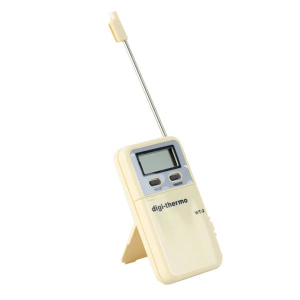 Image principale de Thermomètre à sonde -50 à +200°C - résolution 0,1°C - précision ±1°C (-20 à +120°C) sinon ±2°C Réf. WT-2