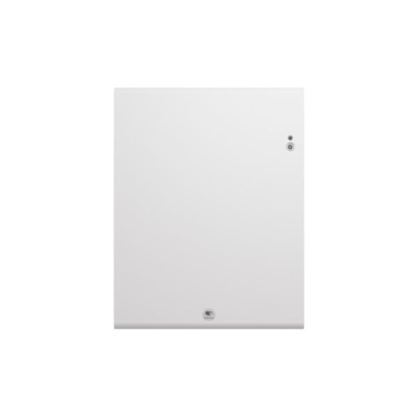 Radiateur chaleur douce connecté Ingénio 5 horizontal 500W Blanc mat - gain de place, double corps de chauffe : aluminium + façade chauffante réactive, pilotage intelligent, boitier de commande digital Réf. 479327